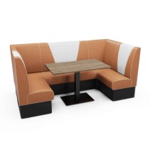 V HIGH BACK - U SHAPED CORNER SET