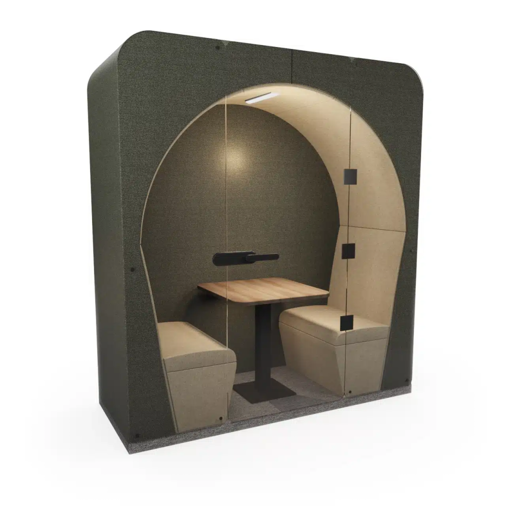 NOOK ACOUSTIC MEETING POD - GLASS ENCLOSED