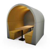 LOOP ACOUSTIC MEETING POD - 2000mm SET