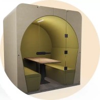 GLASS FRONTED POD
