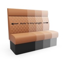 QUILTED+HEADROLL - HIGH BACK