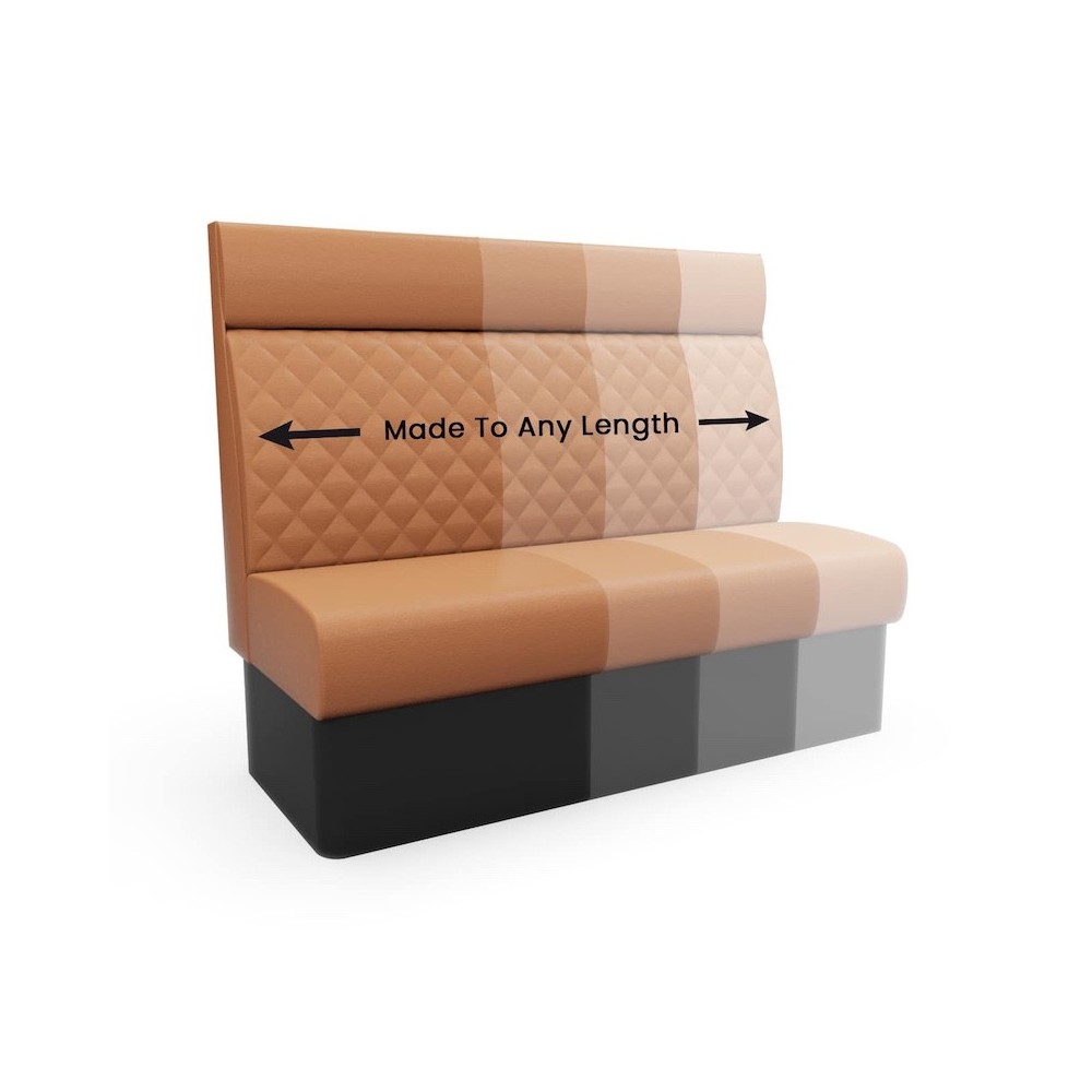 QUILTED+HEADROLL - HIGH BACK