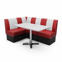 FLUTED RETRO L-SHAPE