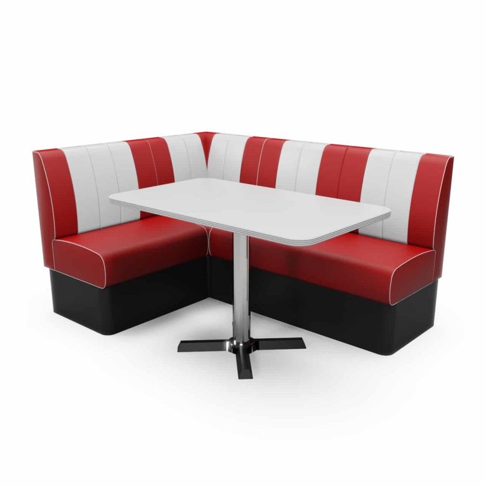 FLUTED RETRO L-SHAPE