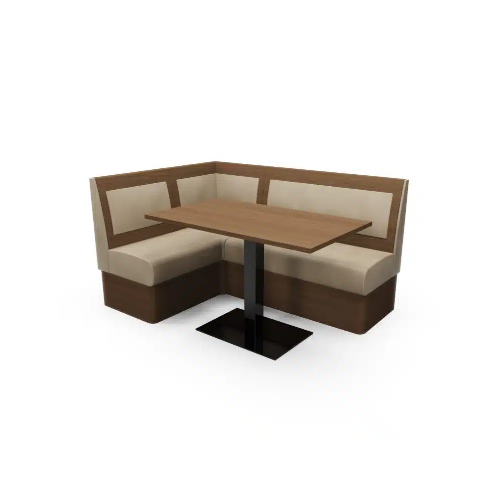 URBAN - L SHAPED CORNER BOOTH SET